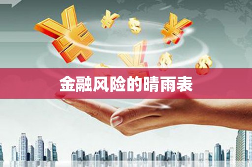 天元金融风险的晴雨表