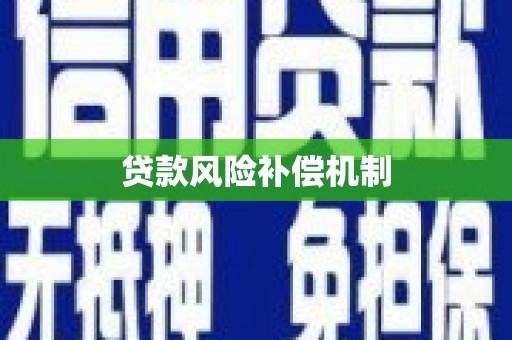天元贷款风险补偿机制