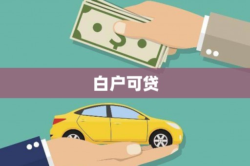 天元白户可贷