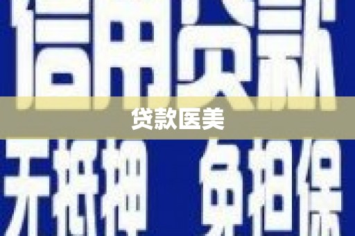 天元贷款医美