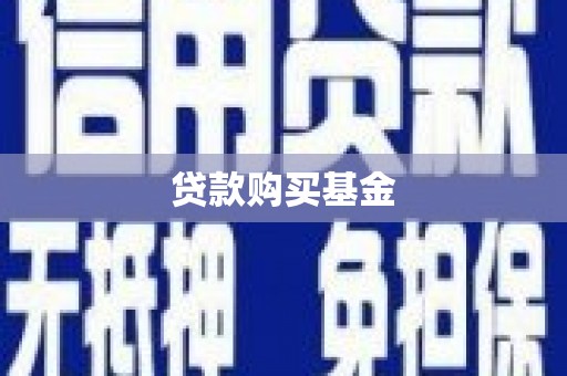 天元贷款购买基金