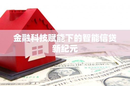 天元金融科技赋能下的智能信贷新纪元