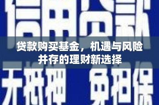 天元贷款购买基金，机遇与风险并存的理财新选择