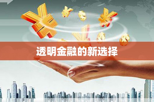 天元透明金融的新选择