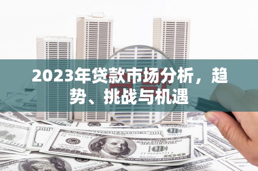 天元2023年贷款市场分析，趋势、挑战与机遇