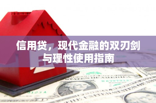 天元信用贷，现代金融的双刃剑与理性使用指南