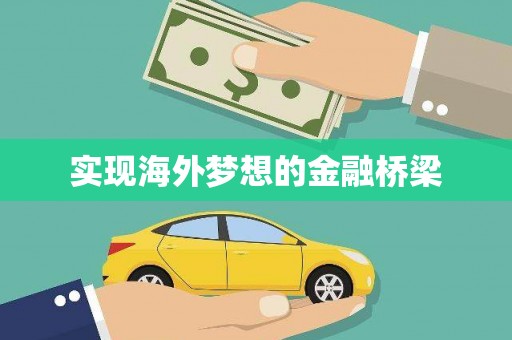 天元实现海外梦想的金融桥梁