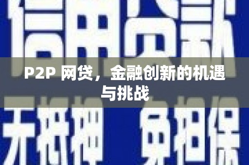 天元P2P 网贷，金融创新的机遇与挑战