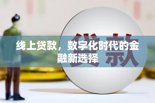 天元线上贷款，数字化时代的金融新选择