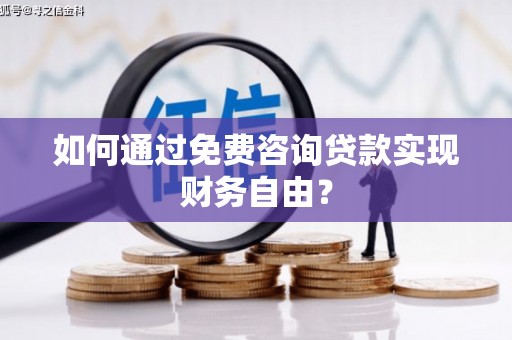 天元如何通过免费咨询贷款实现财务自由？