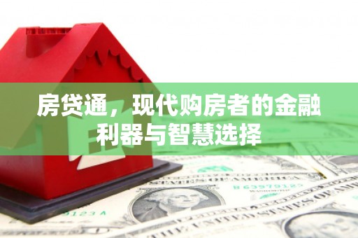 天元房贷通，现代购房者的金融利器与智慧选择