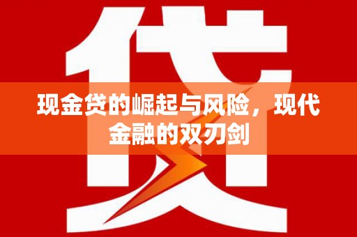 天元现金贷的崛起与风险，现代金融的双刃剑