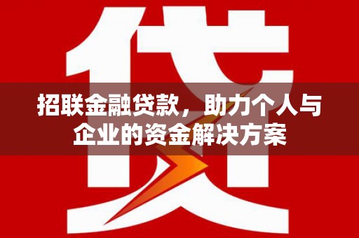 天元招联金融贷款，助力个人与企业的资金解决方案