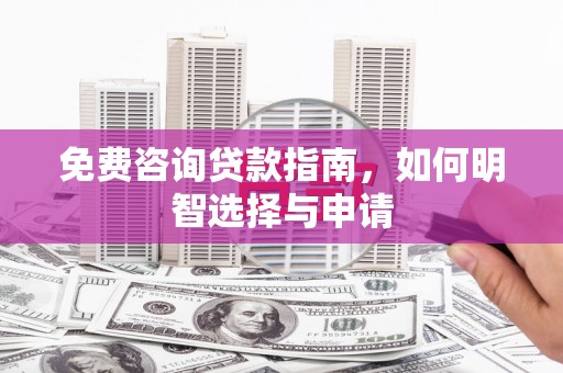 天元免费咨询贷款指南，如何明智选择与申请