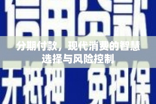 天元分期付款，现代消费的智慧选择与风险控制