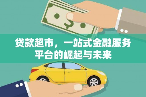 天元贷款超市，一站式金融服务平台的崛起与未来