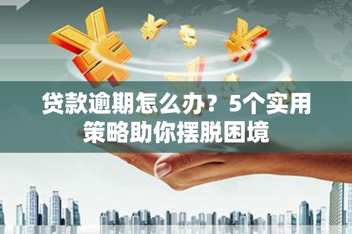 天元贷款逾期怎么办？5个实用策略助你摆脱困境