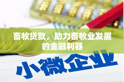 天元畜牧贷款，助力畜牧业发展的金融利器