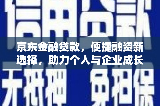 天元京东金融贷款，便捷融资新选择，助力个人与企业成长