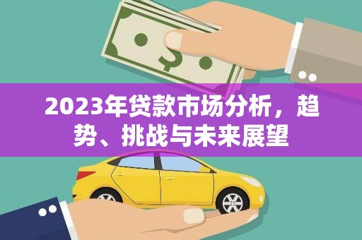 天元2023年贷款市场分析，趋势、挑战与未来展望