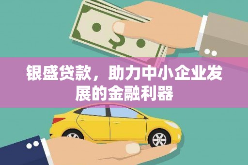 天元银盛贷款，助力中小企业发展的金融利器