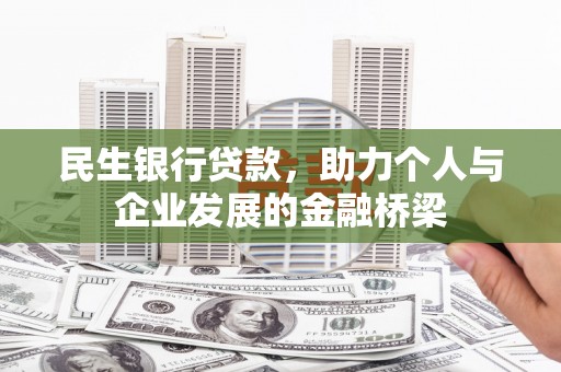 天元民生银行贷款，助力个人与企业发展的金融桥梁