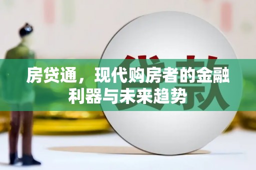天元房贷通，现代购房者的金融利器与未来趋势