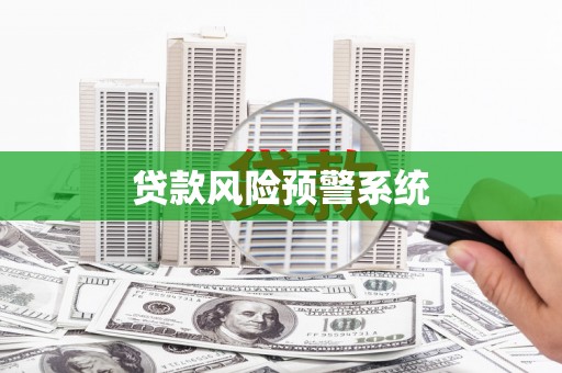 天元贷款风险预警系统