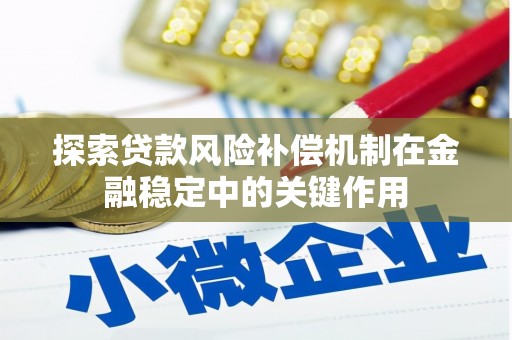 天元探索贷款风险补偿机制在金融稳定中的关键作用