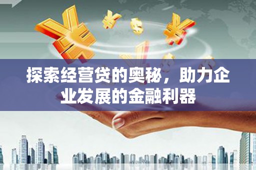 天元探索经营贷的奥秘，助力企业发展的金融利器