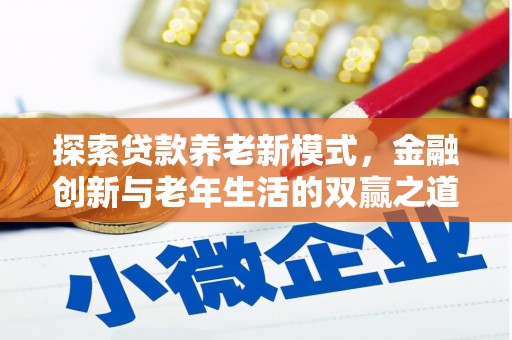 天元探索贷款养老新模式，金融创新与老年生活的双赢之道