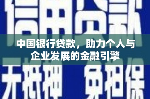 天元中国银行贷款，助力个人与企业发展的金融引擎