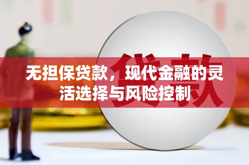 天元无担保贷款，现代金融的灵活选择与风险控制
