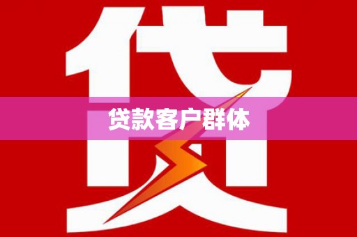 天元贷款客户群体