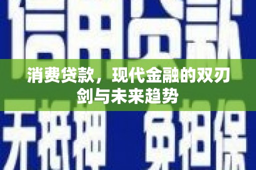 天元消费贷款，现代金融的双刃剑与未来趋势