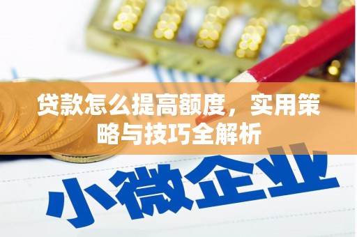 天元贷款怎么提高额度，实用策略与技巧全解析