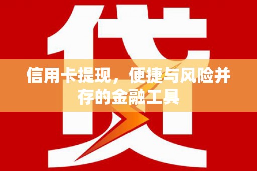 天元信用卡提现，便捷与风险并存的金融工具