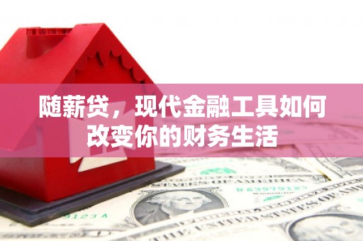 天元随薪贷，现代金融工具如何改变你的财务生活