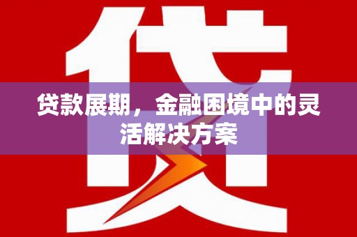 天元贷款展期，金融困境中的灵活解决方案
