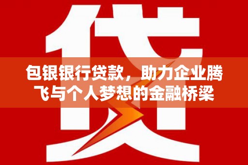 天元包银银行贷款，助力企业腾飞与个人梦想的金融桥梁