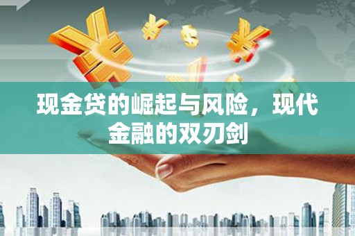 天元现金贷的崛起与风险，现代金融的双刃剑