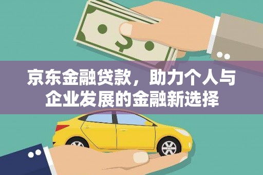 天元京东金融贷款，助力个人与企业发展的金融新选择