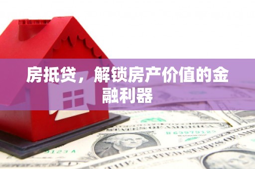 天元房抵贷，解锁房产价值的金融利器