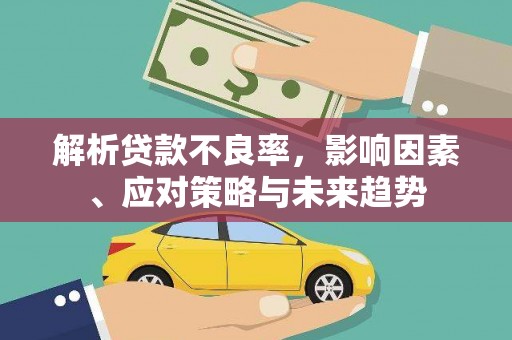 天元解析贷款不良率，影响因素、应对策略与未来趋势