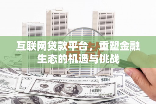 天元互联网贷款平台，重塑金融生态的机遇与挑战