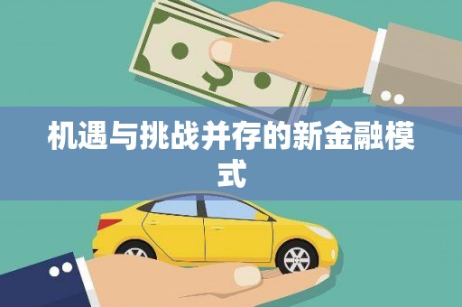 天元机遇与挑战并存的新金融模式