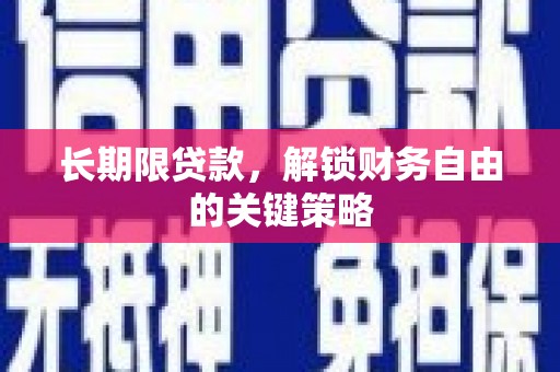 天元长期限贷款，解锁财务自由的关键策略