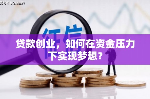 天元贷款创业，如何在资金压力下实现梦想？