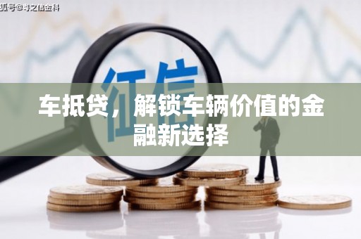 天元车抵贷，解锁车辆价值的金融新选择