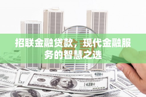 天元招联金融贷款，现代金融服务的智慧之选